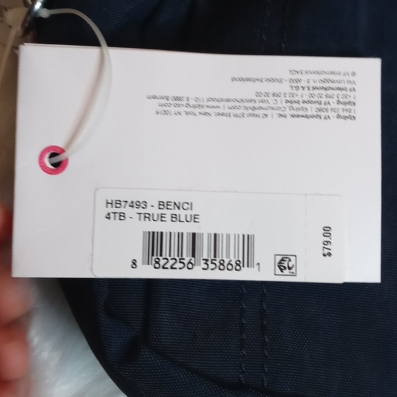 Kipling Benci Crossbody Bag in True Blue (Navy) NWT - Picture 6 of 6